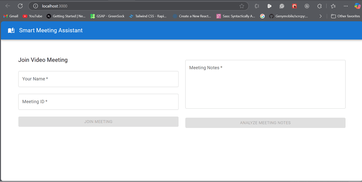 Smart Meeting Assistant